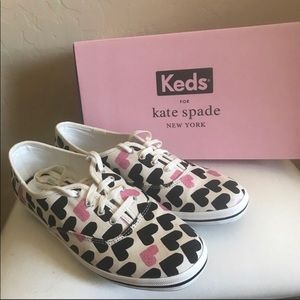 Kate Spade x Keds Heart Shoes